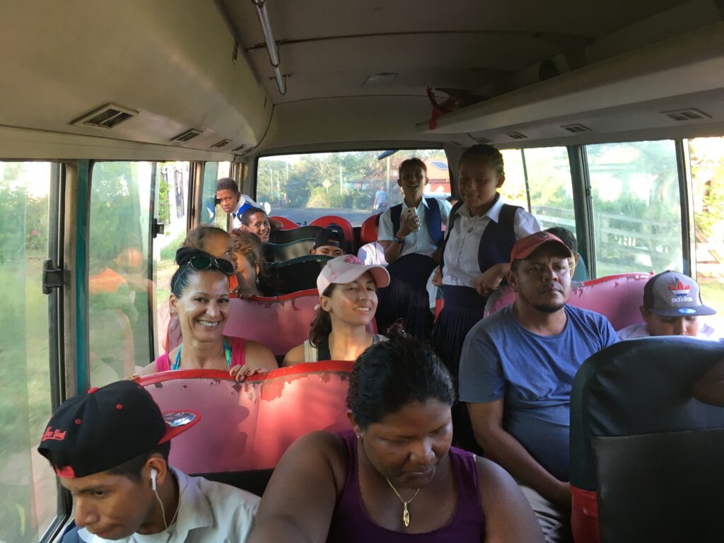 public bus on Corn Island