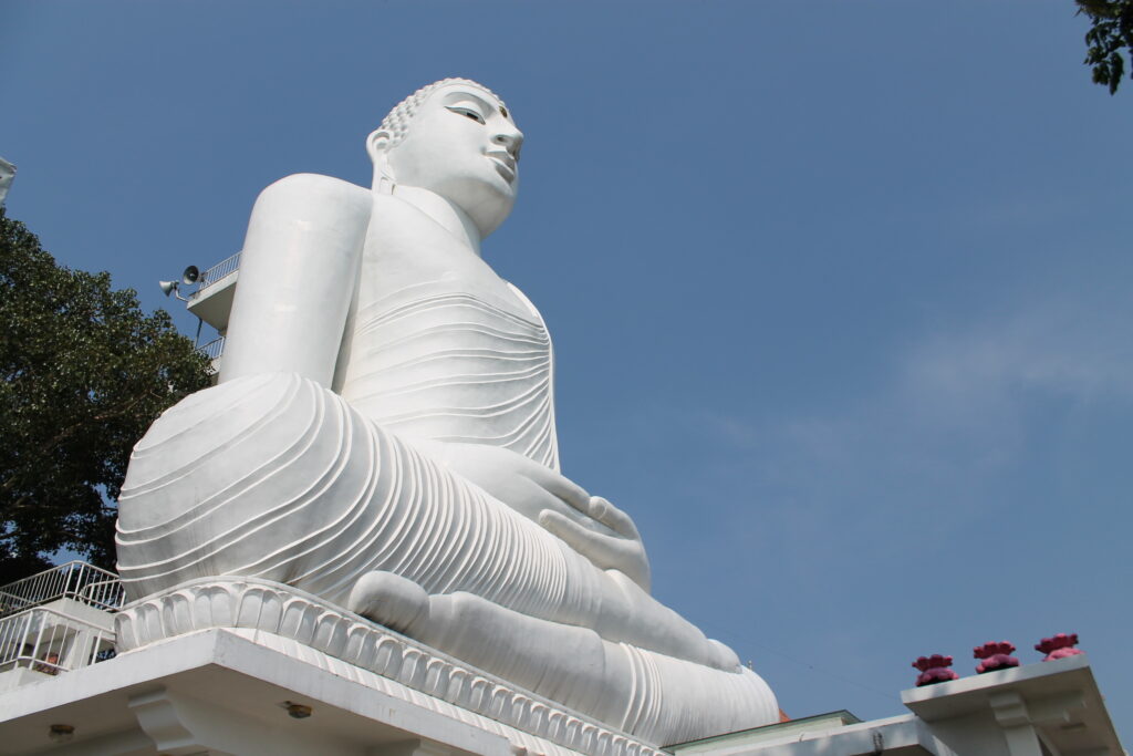 Buddha statue in Kandy Sri Lanka