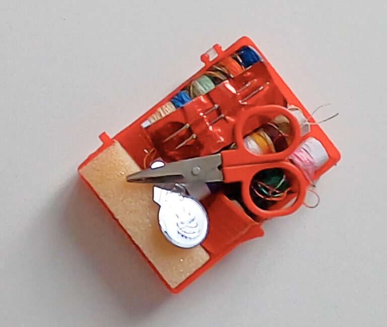 miniature sewing kit