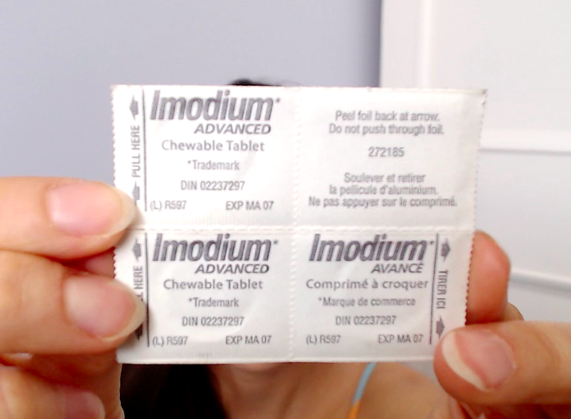 imodium tablets for diarrhea