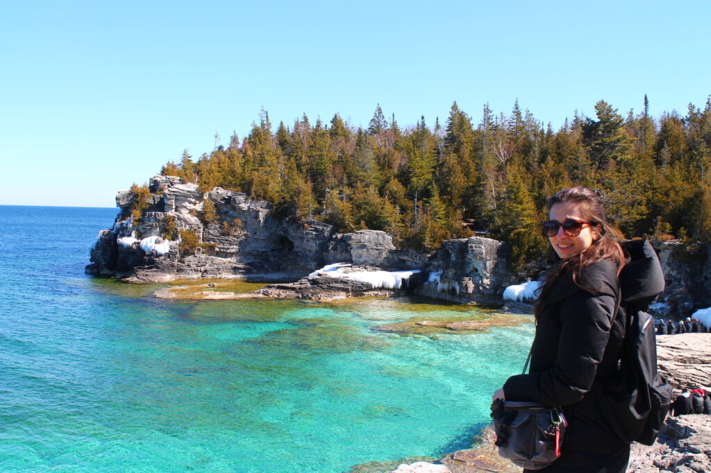 grotto at Bruce Peninsula National Park