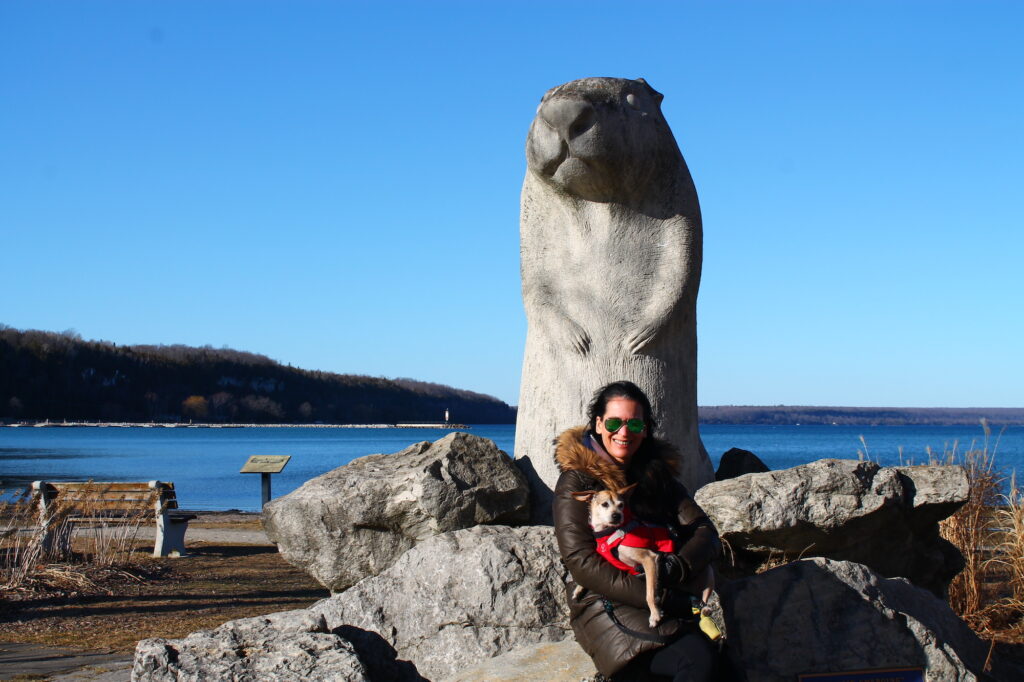 Wille statue in Wiarton