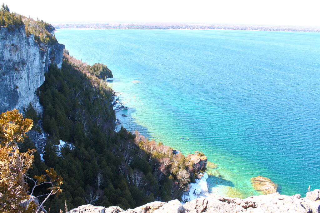 Lion's Head lookout in Bruce Peninsula