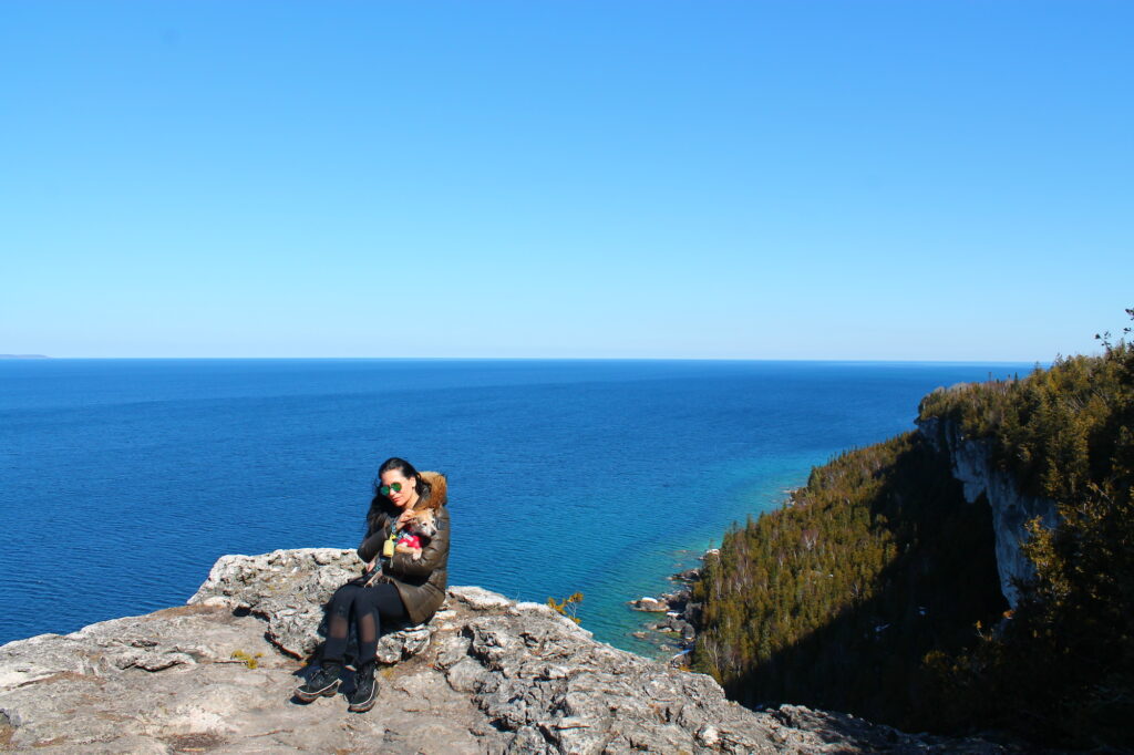 Lion's Head lookout Bruce Peninsula