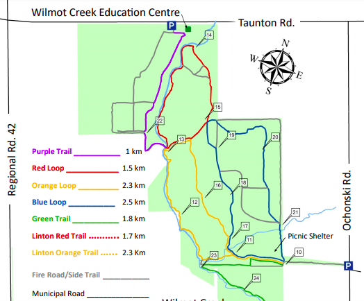 Orono crown lands trail map