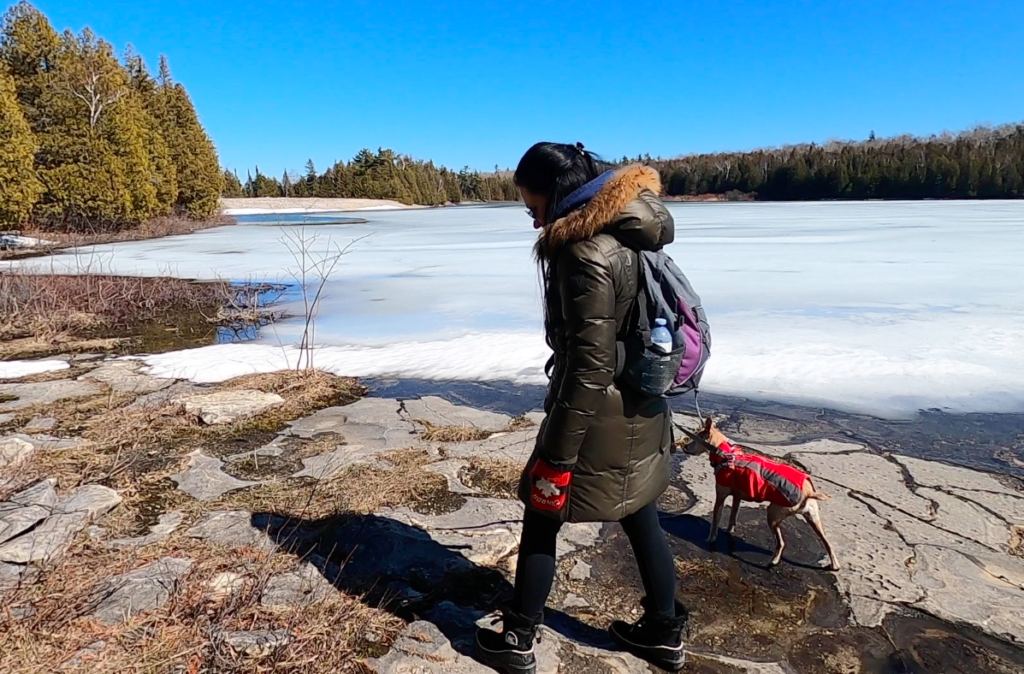 opening to Mar Lake in Bruce Peninsula National Park